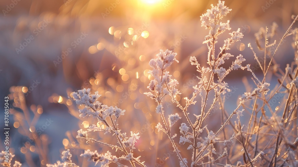 The sun's warmth melts away the frost, bringing an end to winter's icy grip. The sun's warmth melts away the frost, bringing an end to winter's icy grip.
