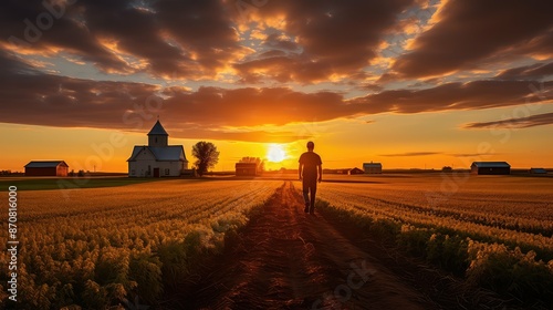 s country crop farm photo