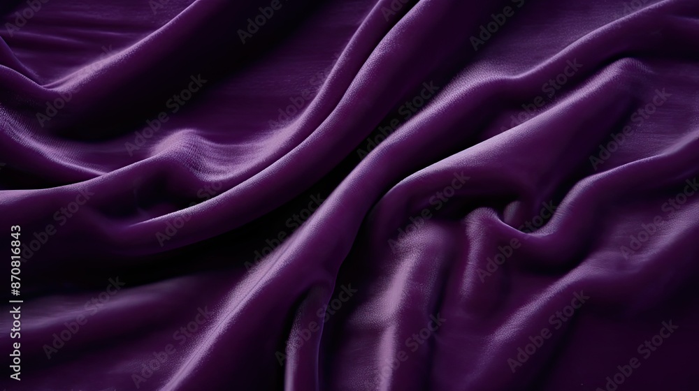 Obraz premium fabric dark purple texture