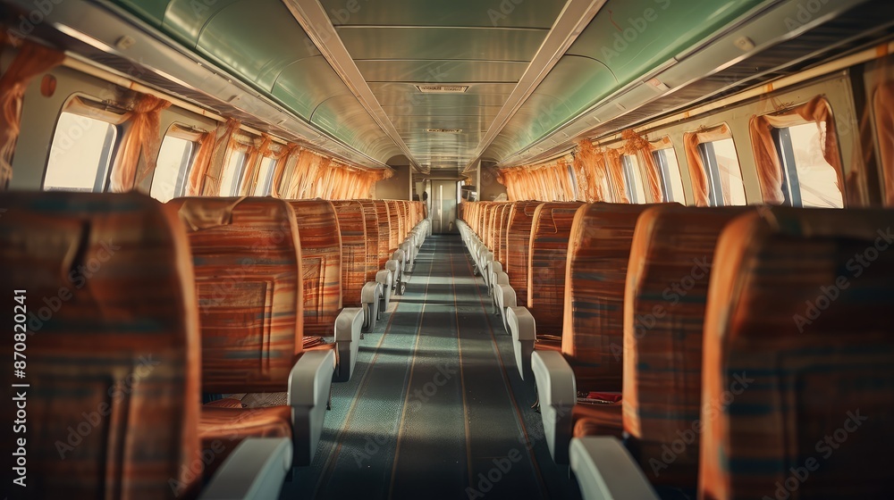 Fototapeta premium decor blurred plane interior