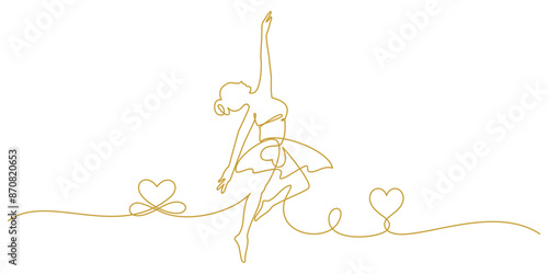 ballet continuous line
