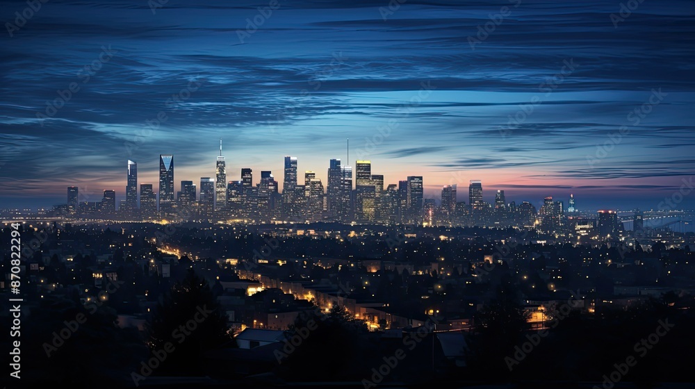 Fototapeta premium twi darkness to light