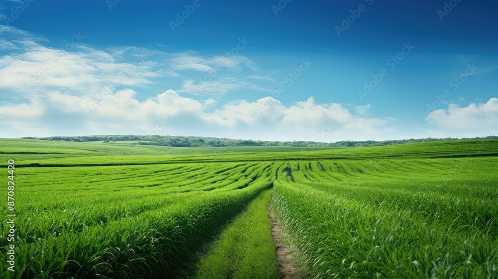 Fototapeta premium ing plantation crop farm