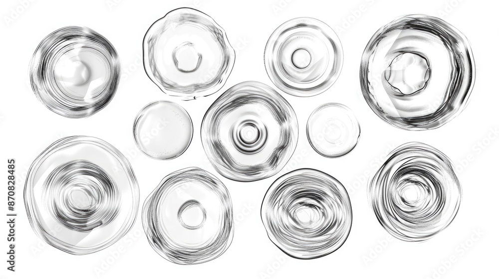 A collection of glasses placed neatly on a table, suitable for use in still life photography or as a prop for product or lifestyle shoots A collection of glasses placed neatly on a table, suitable for use in still life photography or as a prop for product or lifestyle shoots
