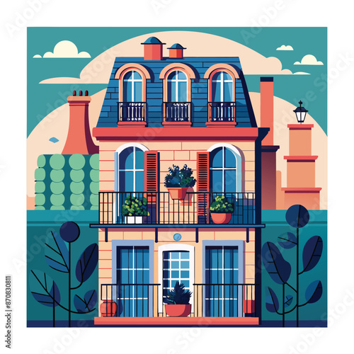 House vector illustration