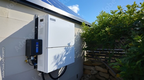 energy solar battery storage photo