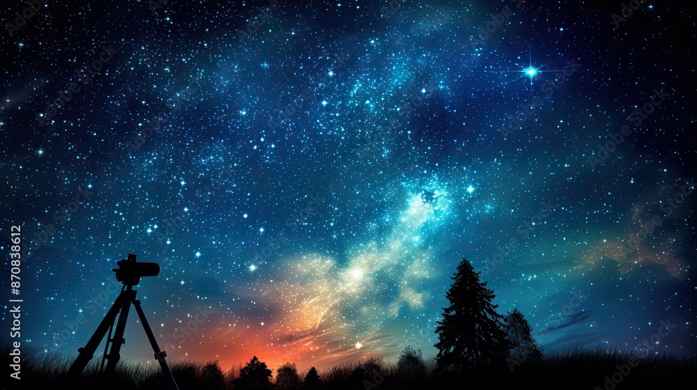 Fototapeta premium astronomy space stars