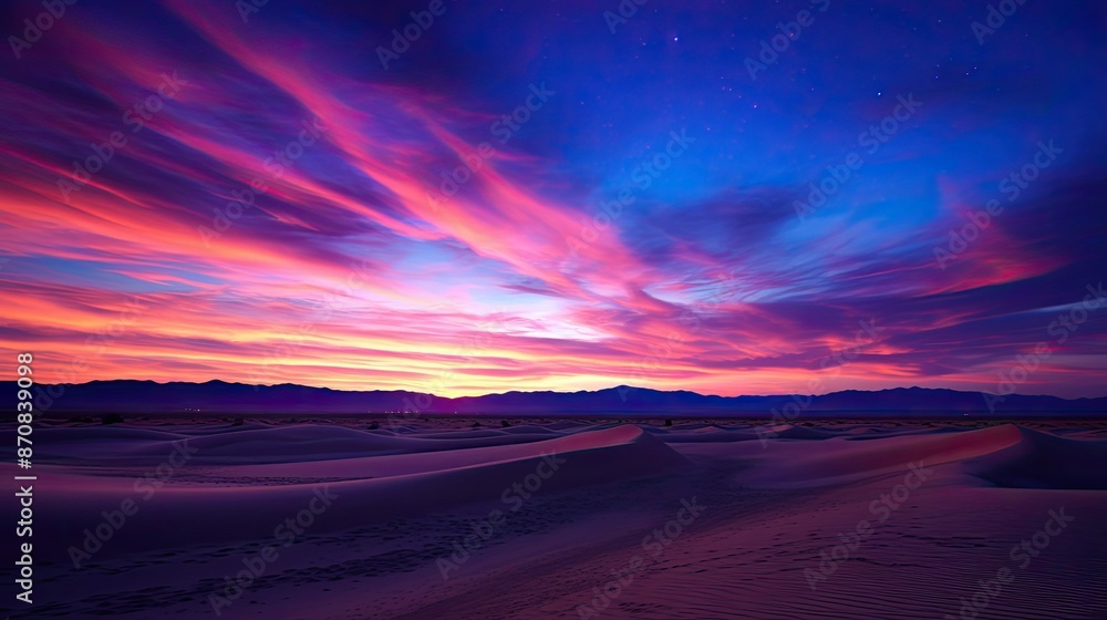Fototapeta premium twinkle stars desert