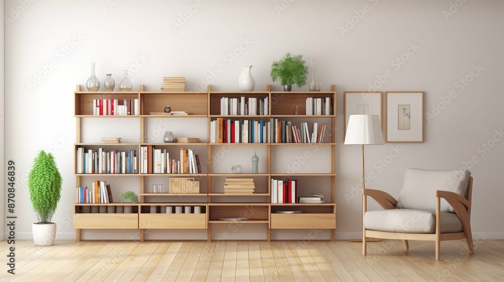Fototapeta premium ful light color wood