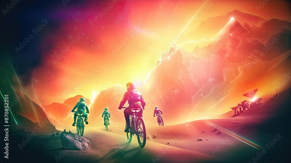 bicycle racers competing cycling championship trendy wallpaper bicycle racers competing cycling championship trendy wallpaper