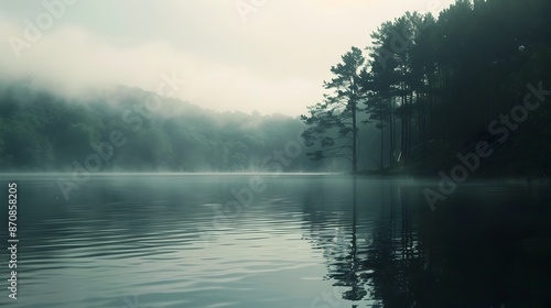 Wallpaper Mural Soft Waves Gently Rippling on a Tranquil Lake Reflecting the Peaceful Ambiance Torontodigital.ca
