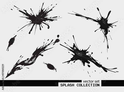 Supercharge your designs! Watercolor splash vector collection. Ready-made impact. Download today!	