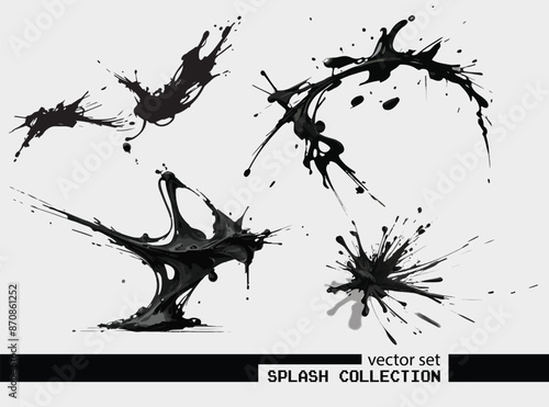 Supercharge your designs! Watercolor splash vector collection. Ready-made impact. Download today!	
