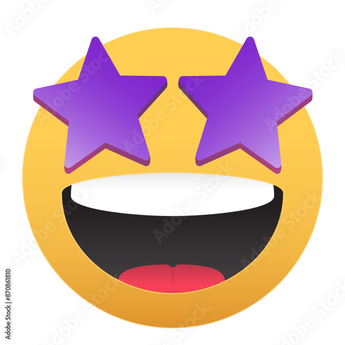 Star in the eyes emoji