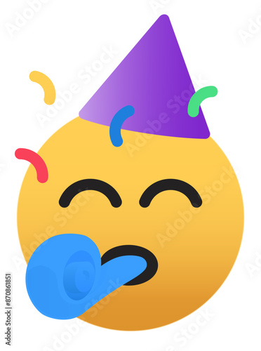 Party hat emoji