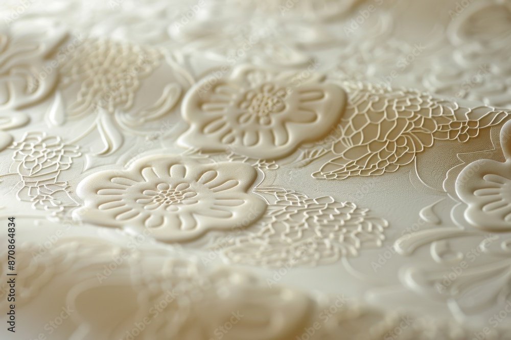 Experience the beauty of delicate lace-like patterns on our exquisite 3D-texture paper, radiating femininity and sophistication. Experience the beauty of delicate lace-like patterns on our exquisite 3D-texture paper, radiating femininity and sophistication.
