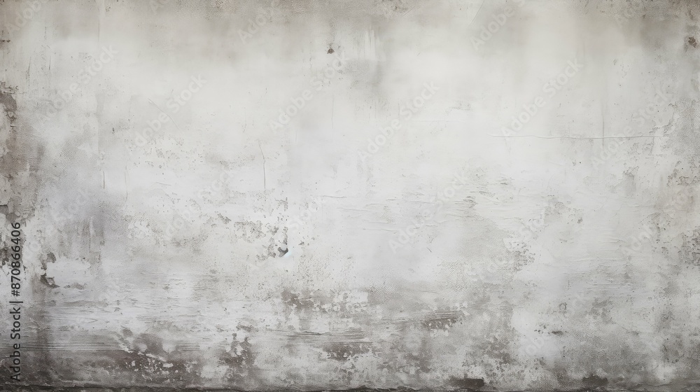 Obraz premium distressed white grey textured background