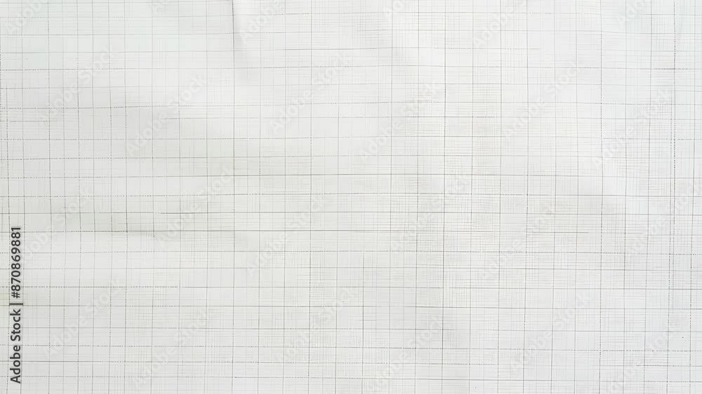 white squared paper