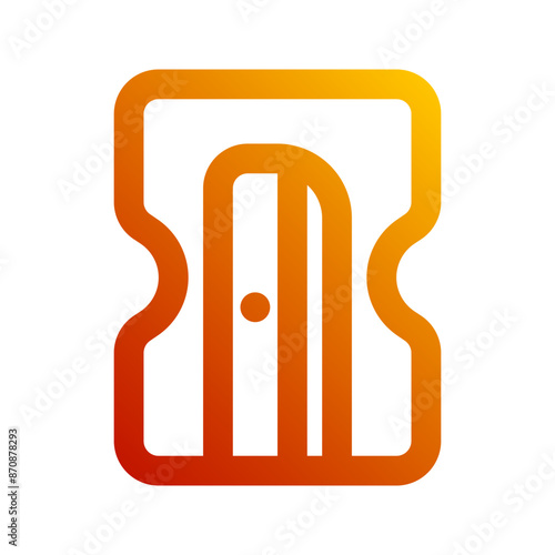 sharpener gradient icon