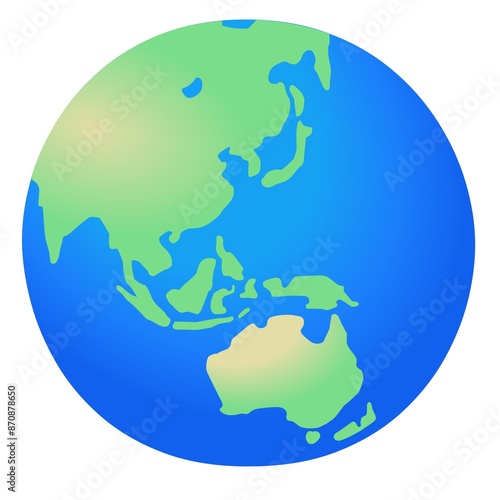 world map globe emoji design on white background