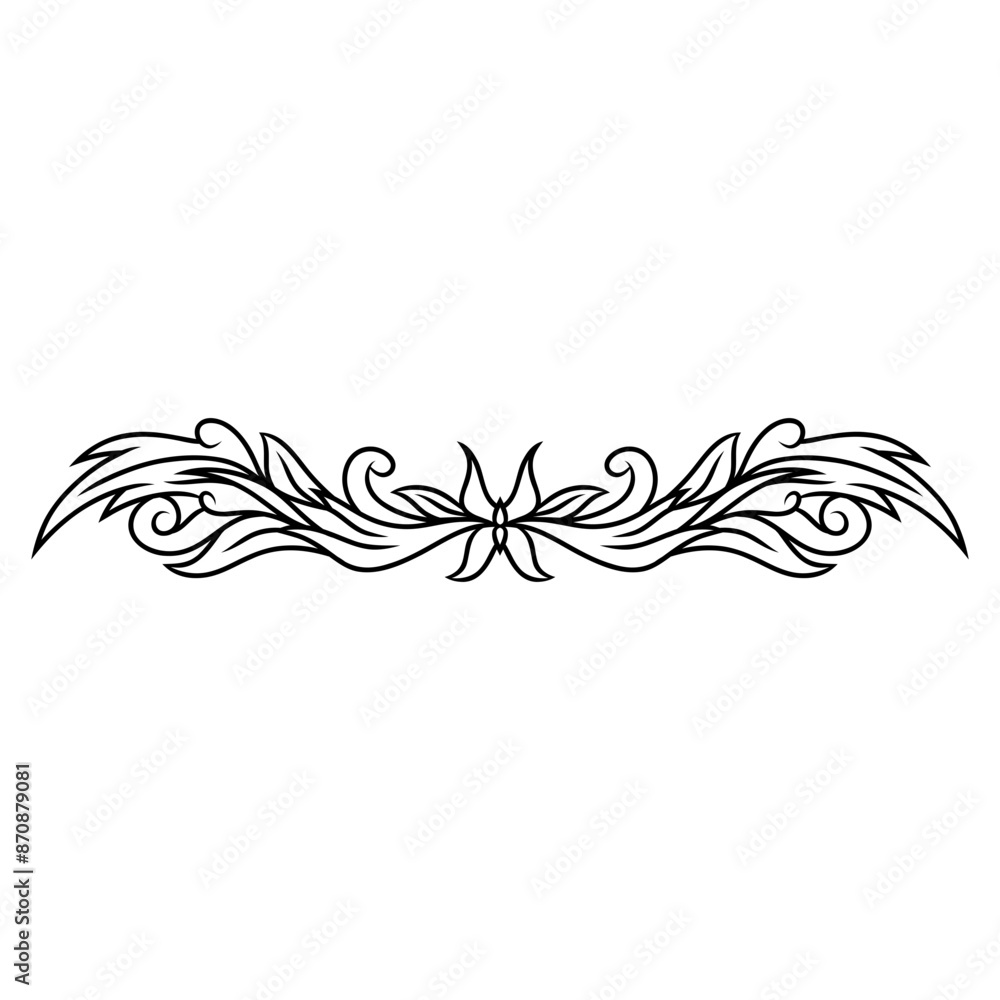 Fototapeta premium swirl design element