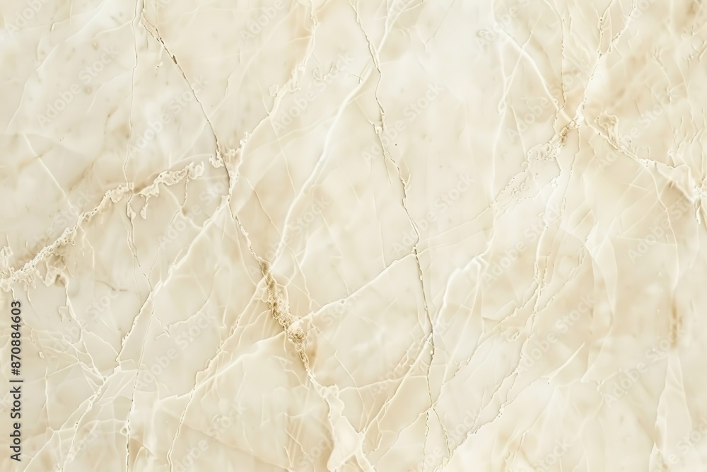 Fototapeta premium A light beige marble texture with subtle veining, perfect for creating an elegant and sophisticated 