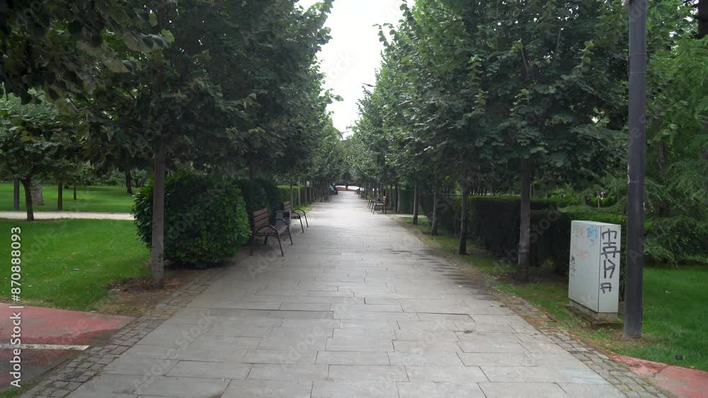 Small Kikvidze Park in Tbilisi. Nice place to stay Small Kikvidze Park in Tbilisi. Nice place to stay