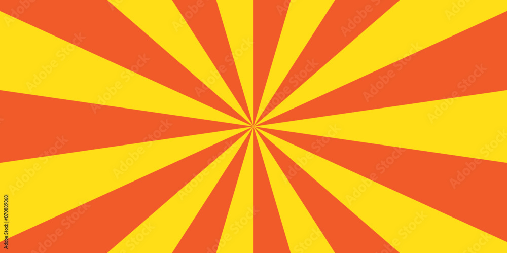 Obraz premium Background of vintage red and black ray retro backdrop grunge sunburst background. used for background, cartoon, template etc