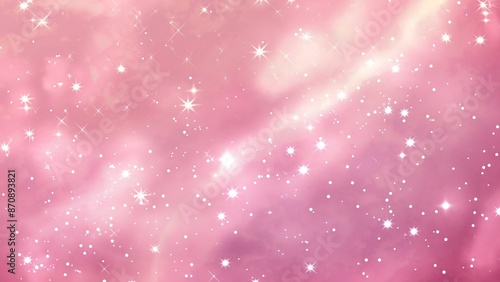 Colored pink sparkly background