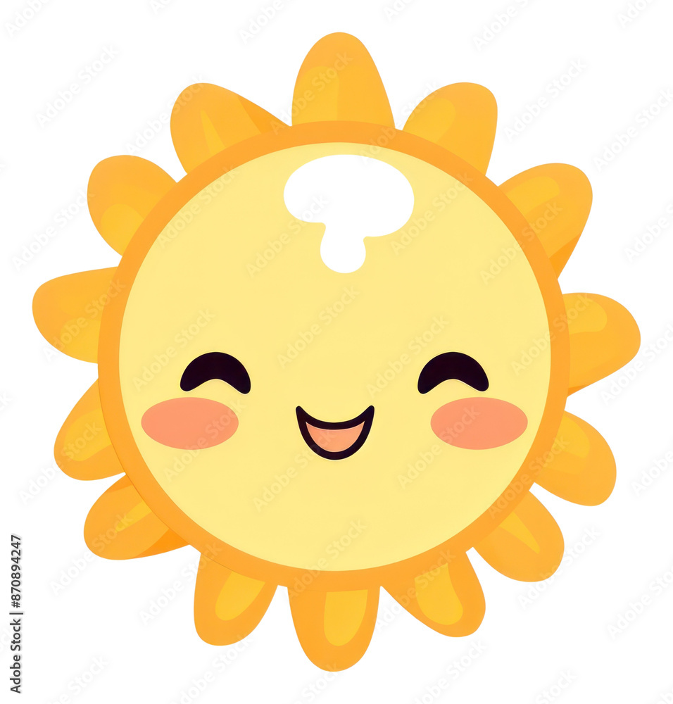 PNG A sun face anthropomorphic representation. PNG A sun face anthropomorphic representation.