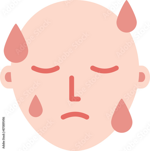 Sweating icon