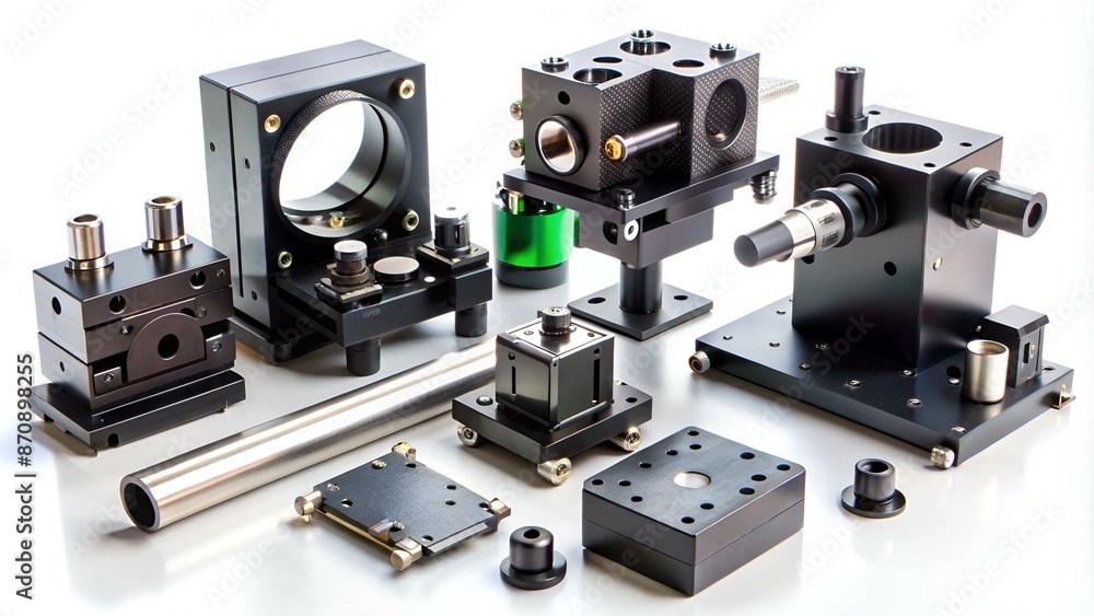 various optics and laser holders and motorized positioners various optics and laser holders and motorized positioners