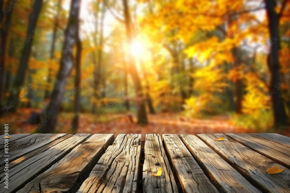 autumn wood table background autumn wood table background