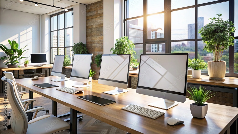 Fototapeta premium Graphic designer workplace with