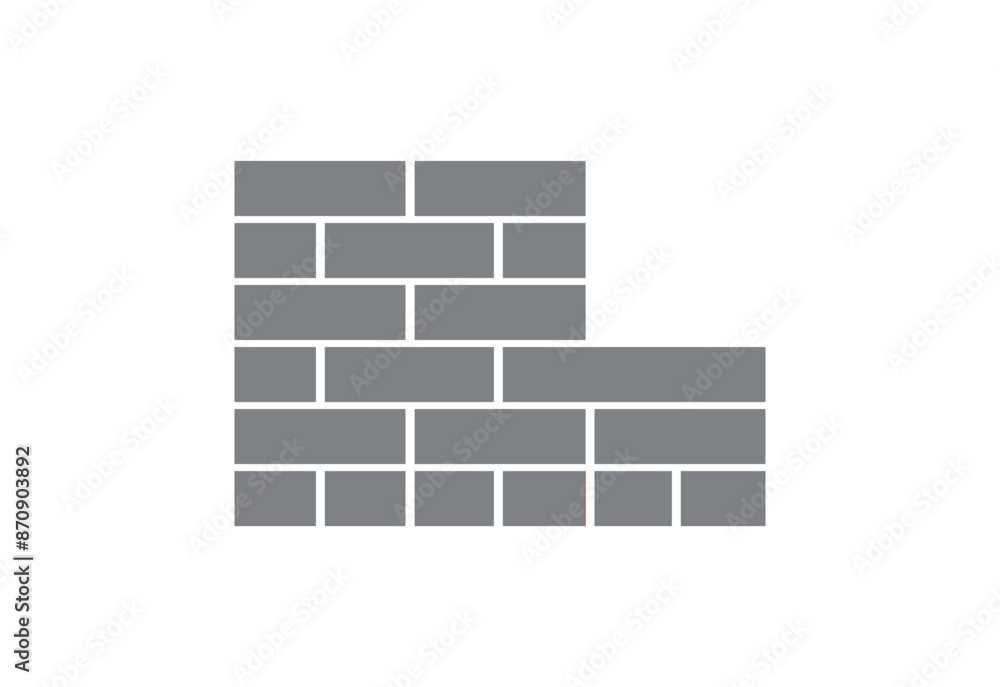 Concrete logo with masculine style design, Vector illustration Concrete logo with masculine style design, Vector illustration