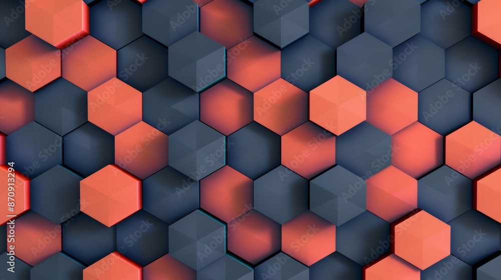 Hexagon patterned background Hexagon patterned background