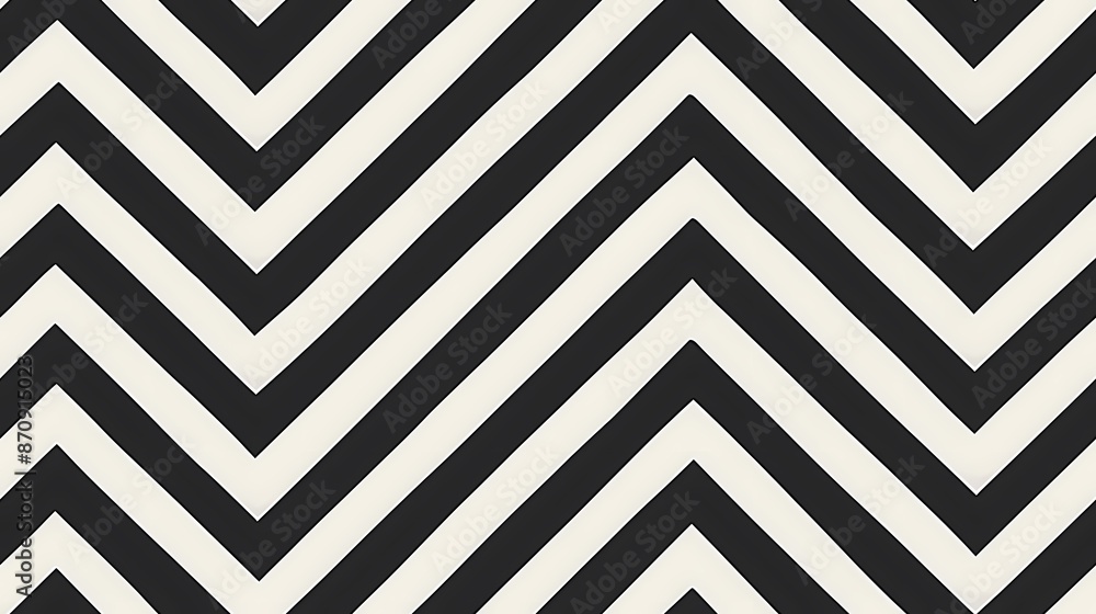 Black and White Chevron Pattern Black and White Chevron Pattern