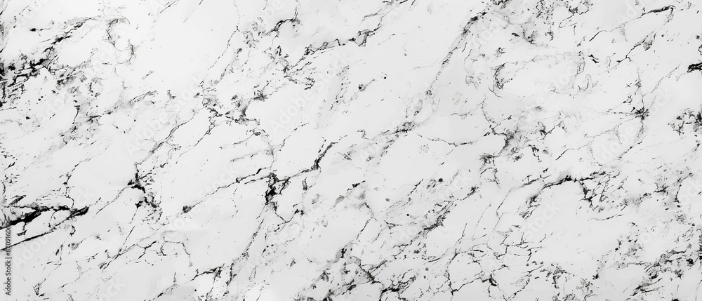 A black-and-white marble textured wallpaper featuring a consistent black-and-white marble pattern along its length A black-and-white marble textured wallpaper featuring a consistent black-and-white marble pattern along its length