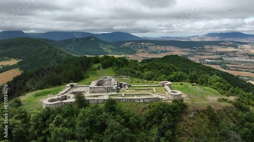 Wallpaper Mural Irulegi Castle. Hand of Irulegi. Kingdom of Navarra. Torontodigital.ca