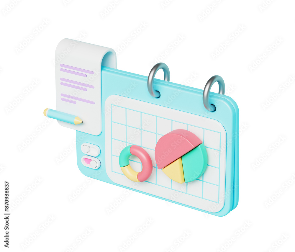 3D 비즈니스 그래프 차트 아이콘 3D Business Chart Graph Icon 3D 비즈니스 그래프 차트 아이콘 3D Business Chart Graph Icon