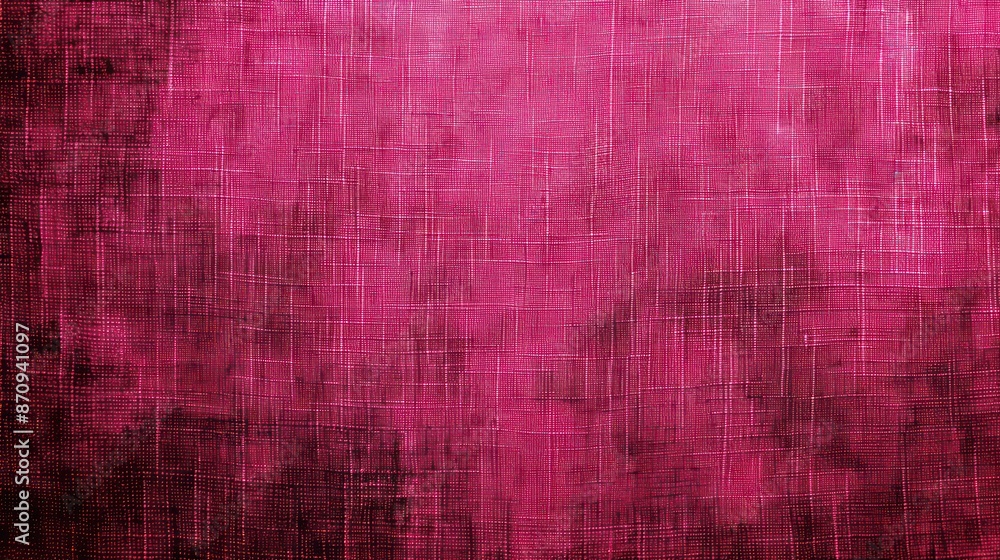Fototapeta premium dirty Raspberry Delight abstract vintage fabric background for design. Fabric cloth canvas texture. Rough, grain. Matte