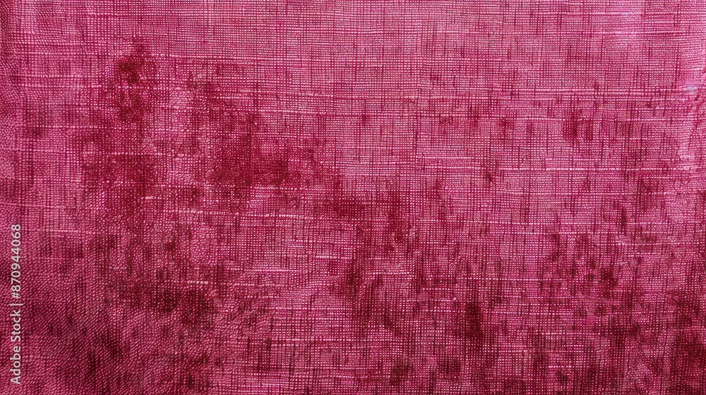 Fototapeta premium dirty Raspberry Delight abstract vintage fabric background for design. Fabric cloth canvas texture. Rough, grain. Matte