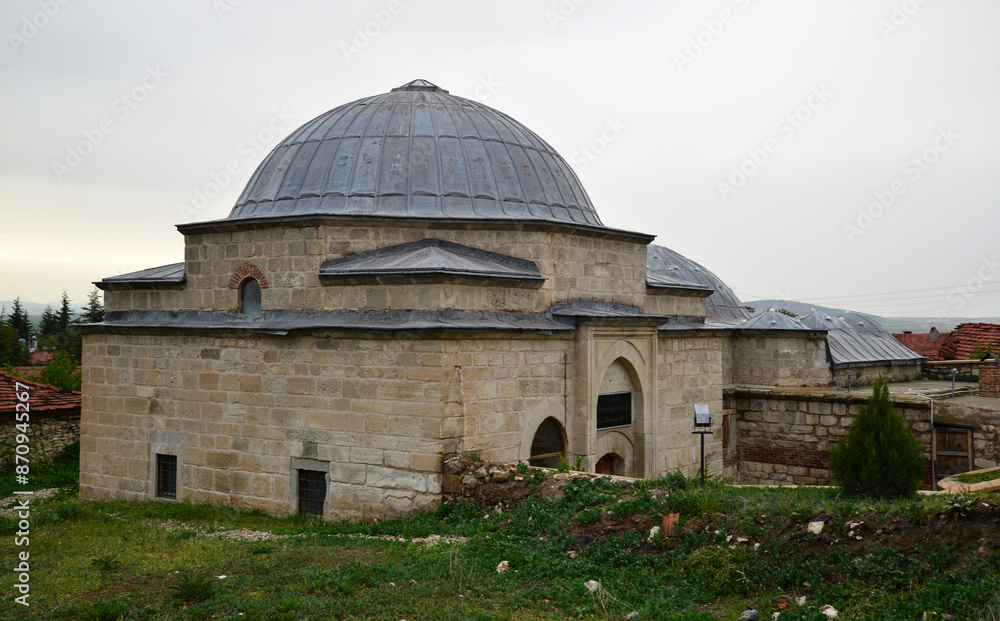 The Historical Bath, located in Seyitgazi, Turkey, was built by the Seljuks. The Historical Bath, located in Seyitgazi, Turkey, was built by the Seljuks.