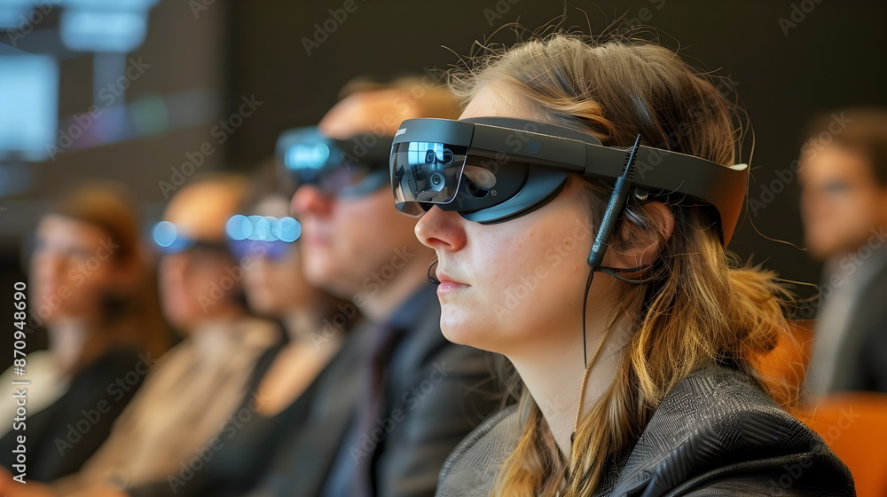 Augmented Reality Presentation Business Innovation Technology Engagement Audience Augmented Reality Presentation Business Innovation Technology Engagement Audience
