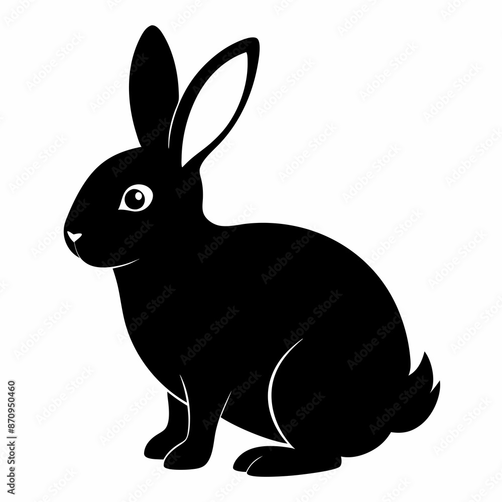 rabbit isolated on white rabbit isolated on white