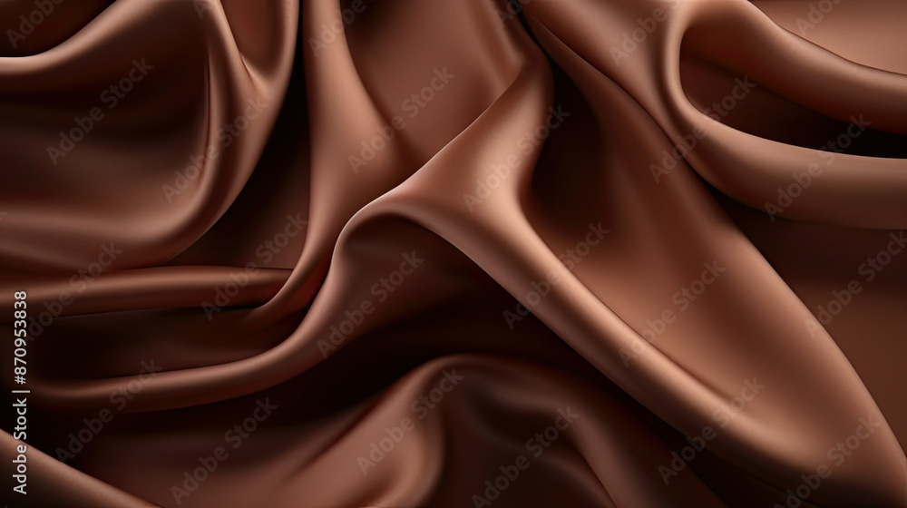 Fototapeta premium velvety chocolate brown background