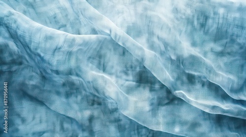 Wallpaper Mural Arctic light blue abstract vintage fabric background for design. Fabric cloth canvas texture. Rough, grain. Matte, blue grey Torontodigital.ca
