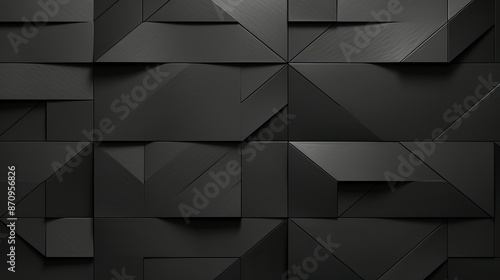 texture dark gray geometric background photo