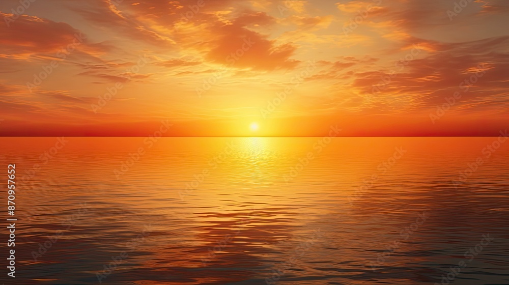 Fototapeta premium horizon dawn sun