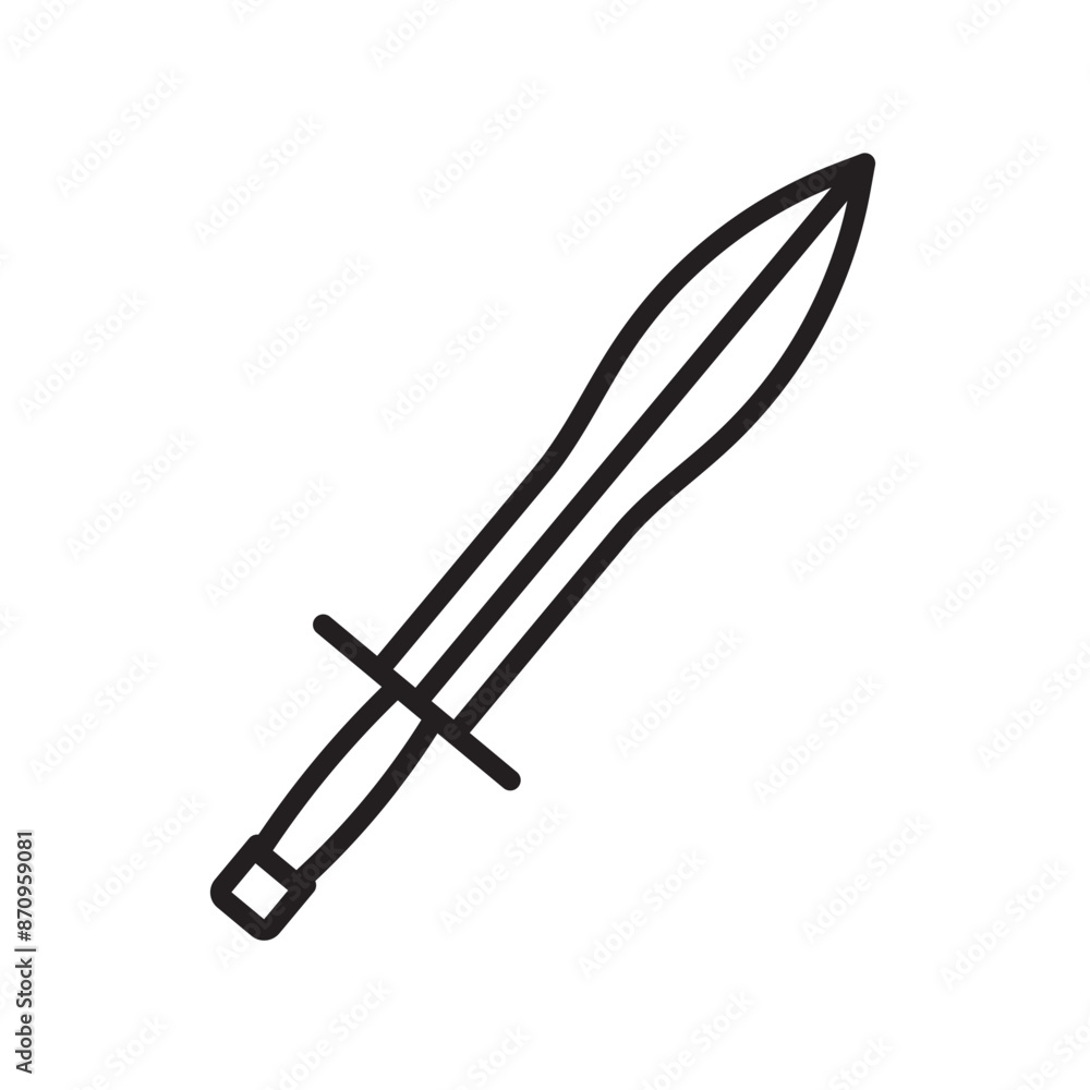 Xifos icon Black line art vector Xifos icon Black line art vector